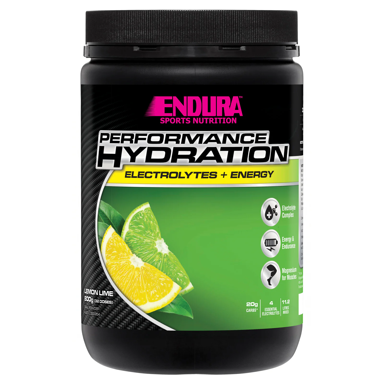 Endura Rehydration Performance Fuel Lemon Lime 800g