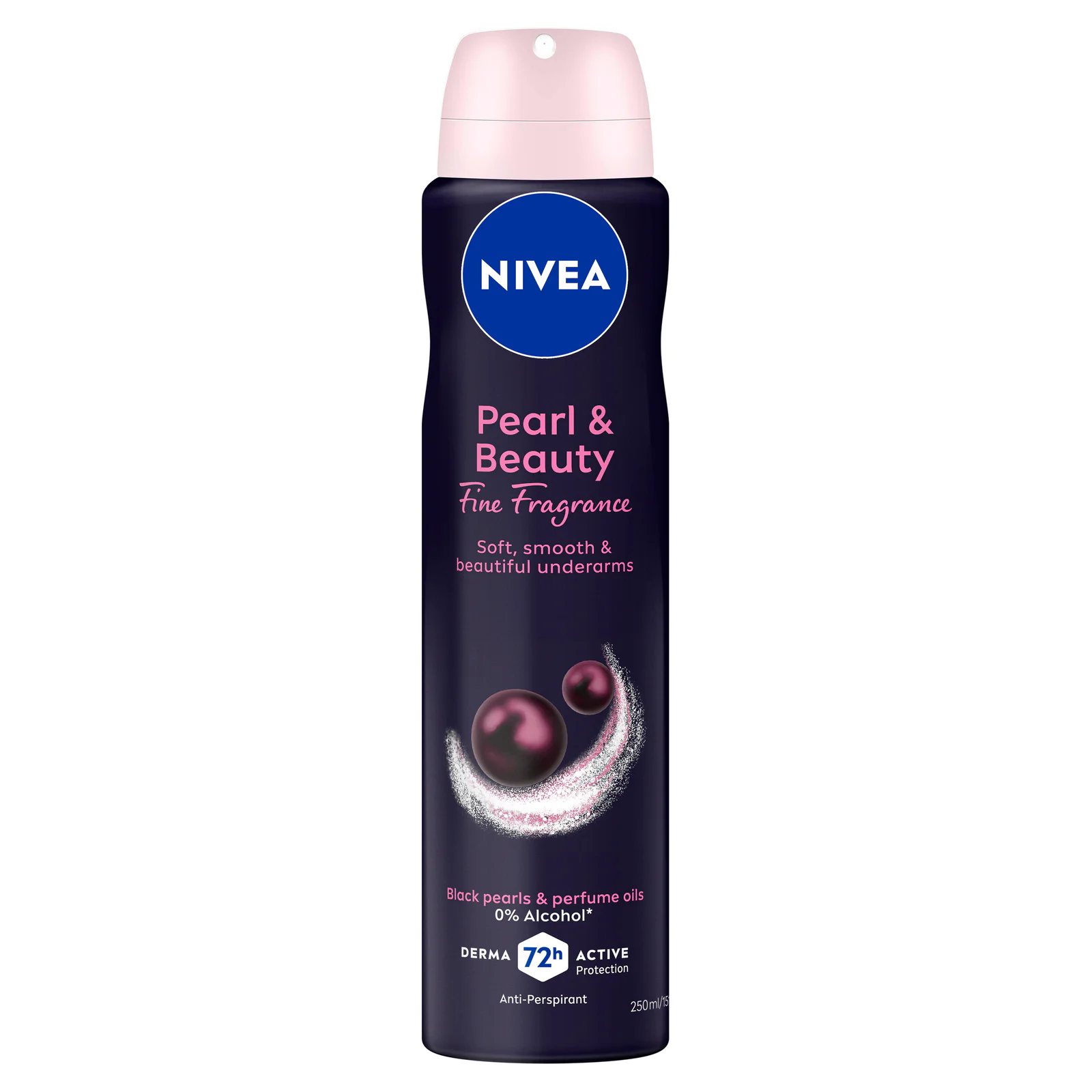 Nivea Deodorant Aerosol Black Pearls 250ml