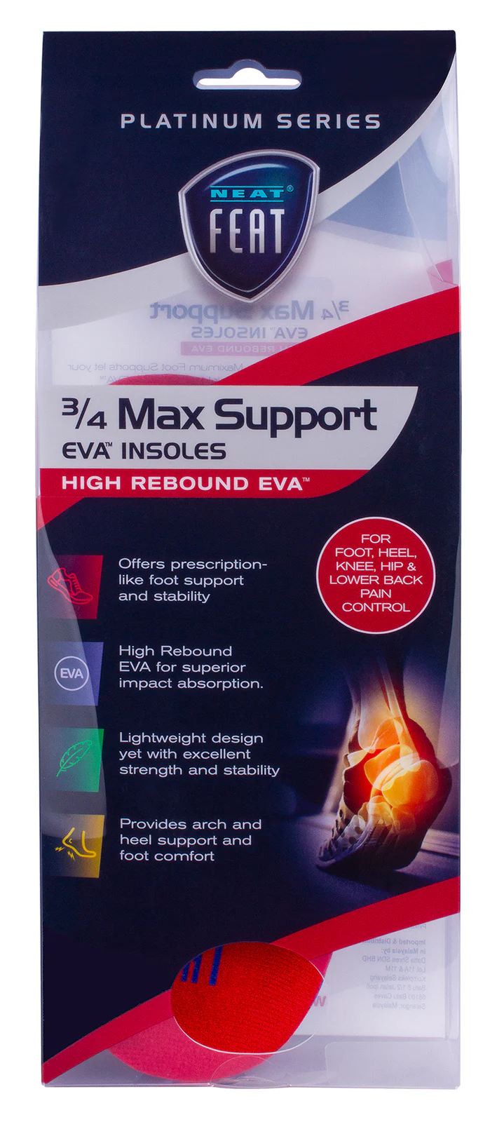 Neat Feat Platinum Maximum Foot Support Large 1 pair