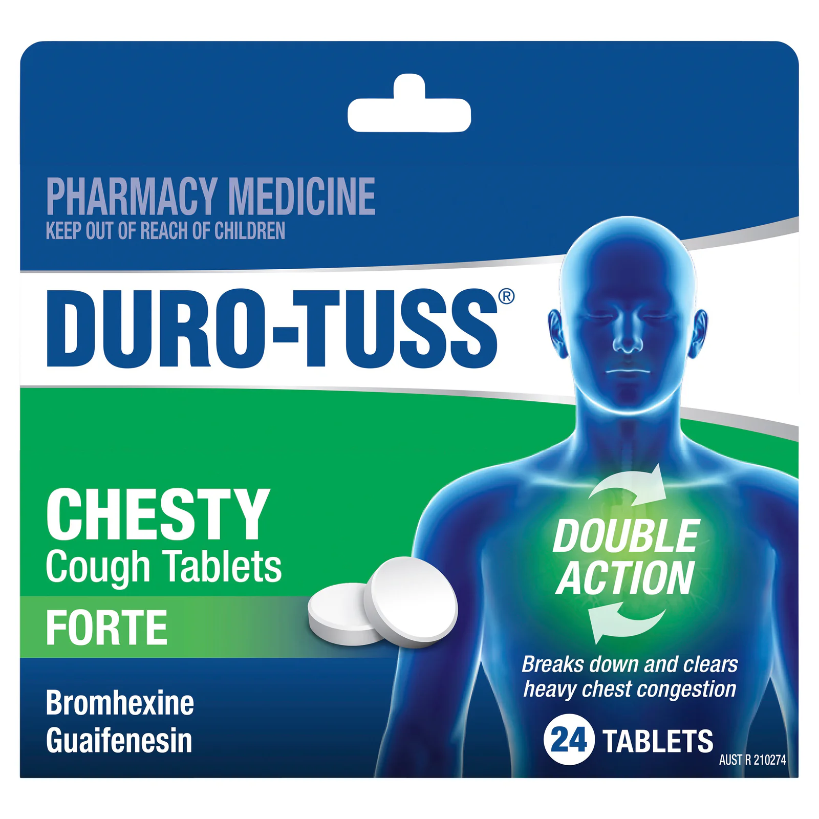 Duro-Tuss Chesty Cough Forte Non-Drowsy 24 tablets