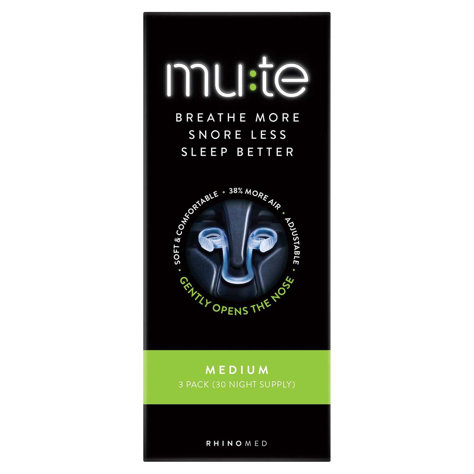 Mute Snoring Device Medium 3 pack