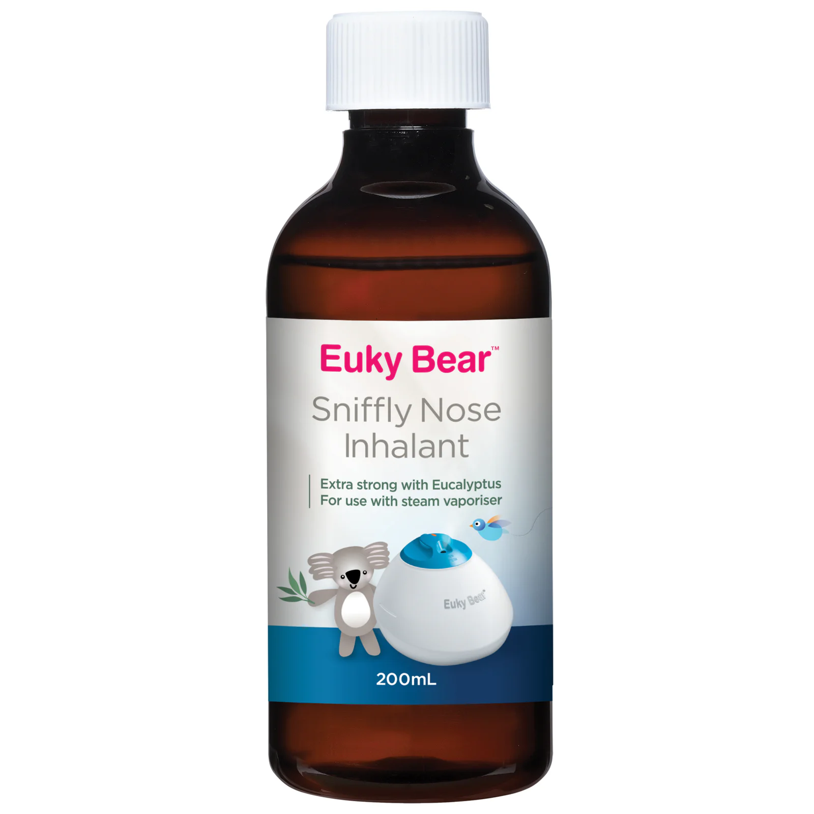 Euky Bear Inhalant For Use With Steam Inhalation Unit 200ml