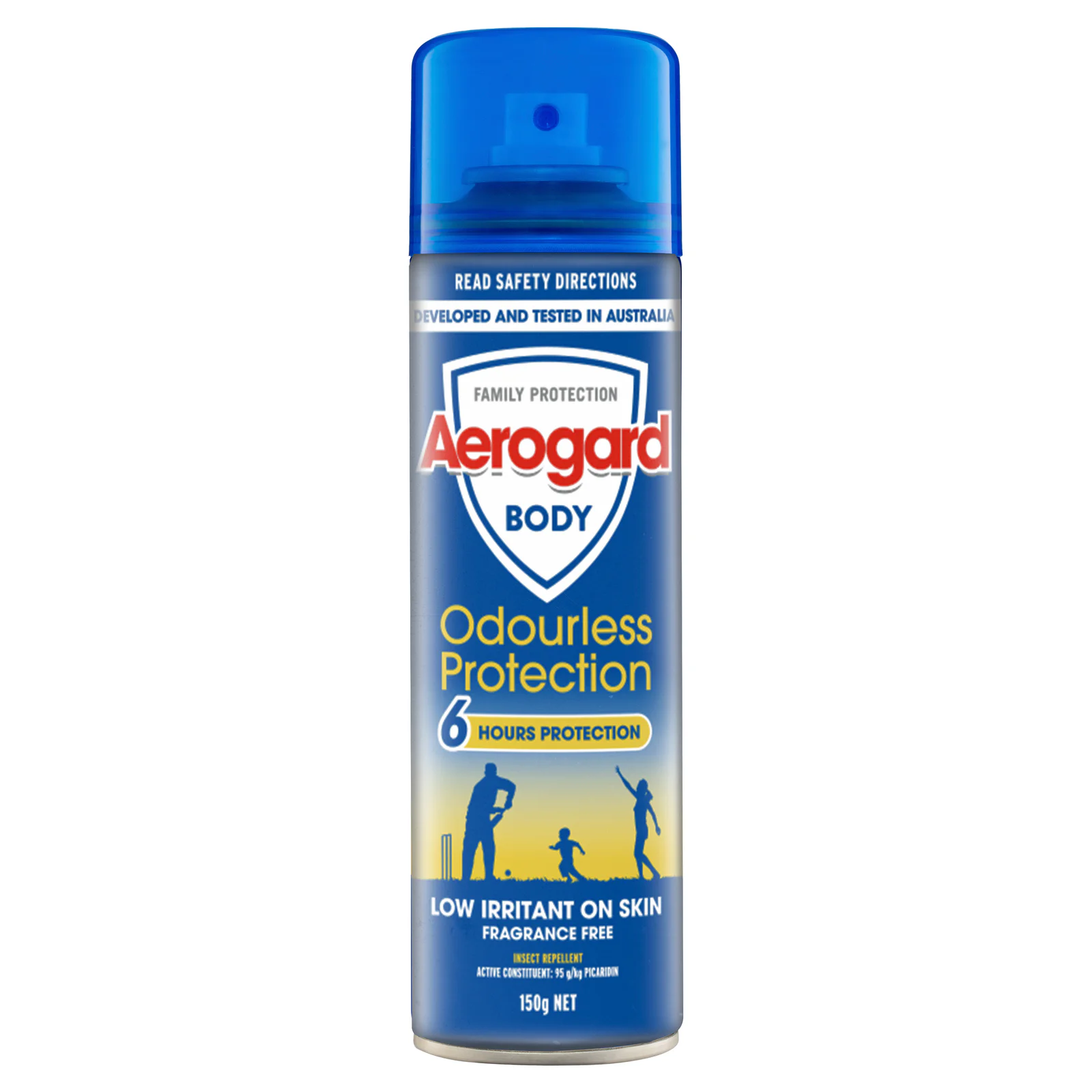 Aerogard Odourless Low Irritant Aerosol 150g