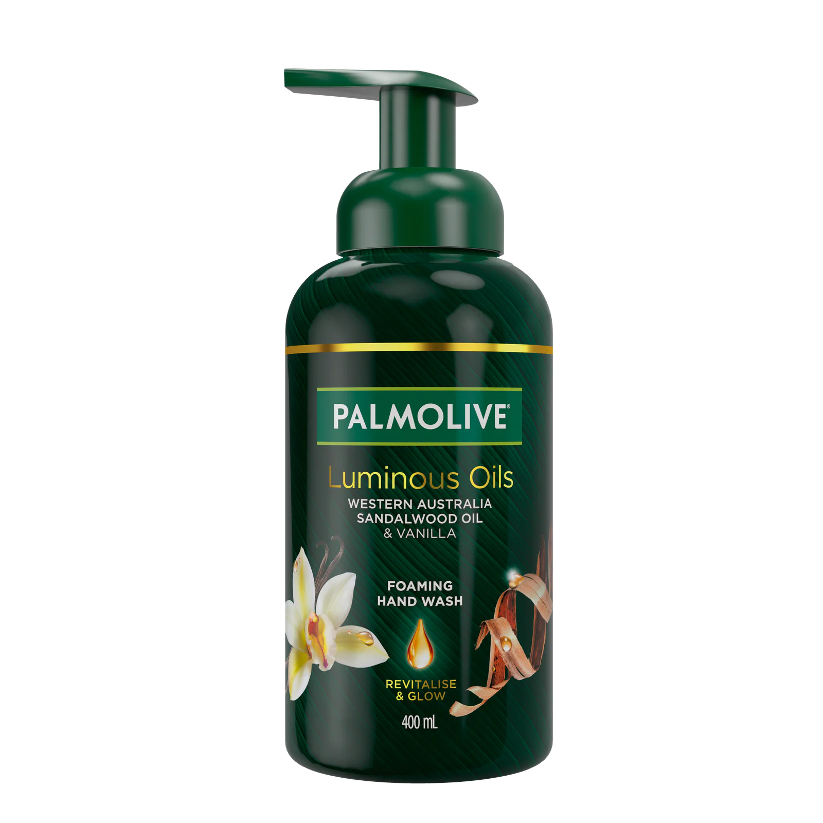 Palmolive Luminous Oils Foaming Hand Wash Western Australia Sandalwood & Vanilla 400mL