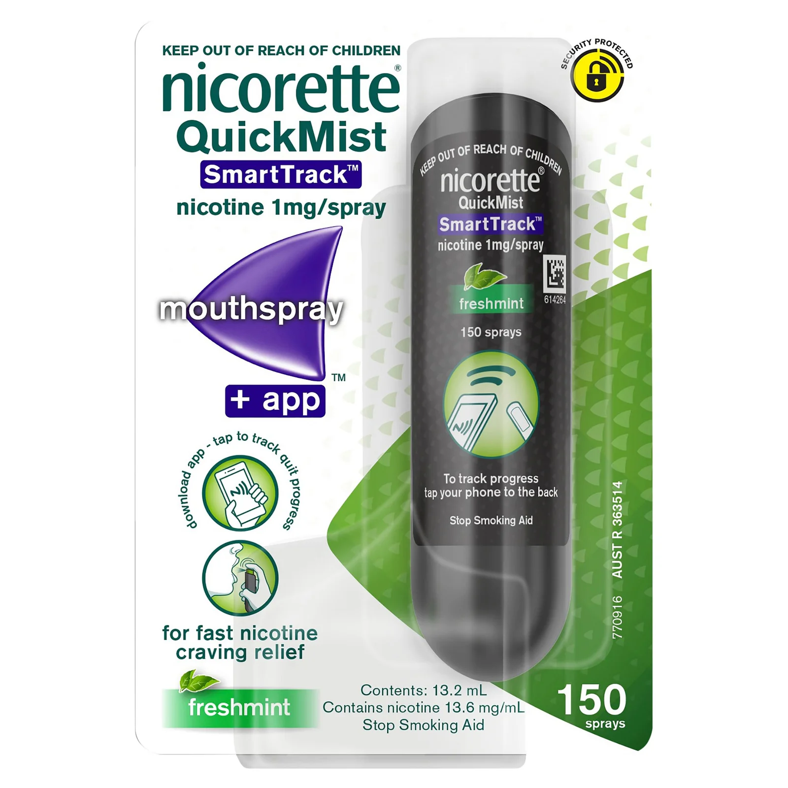 Nicorette Quick Mist Smart Track Single 1 pack
