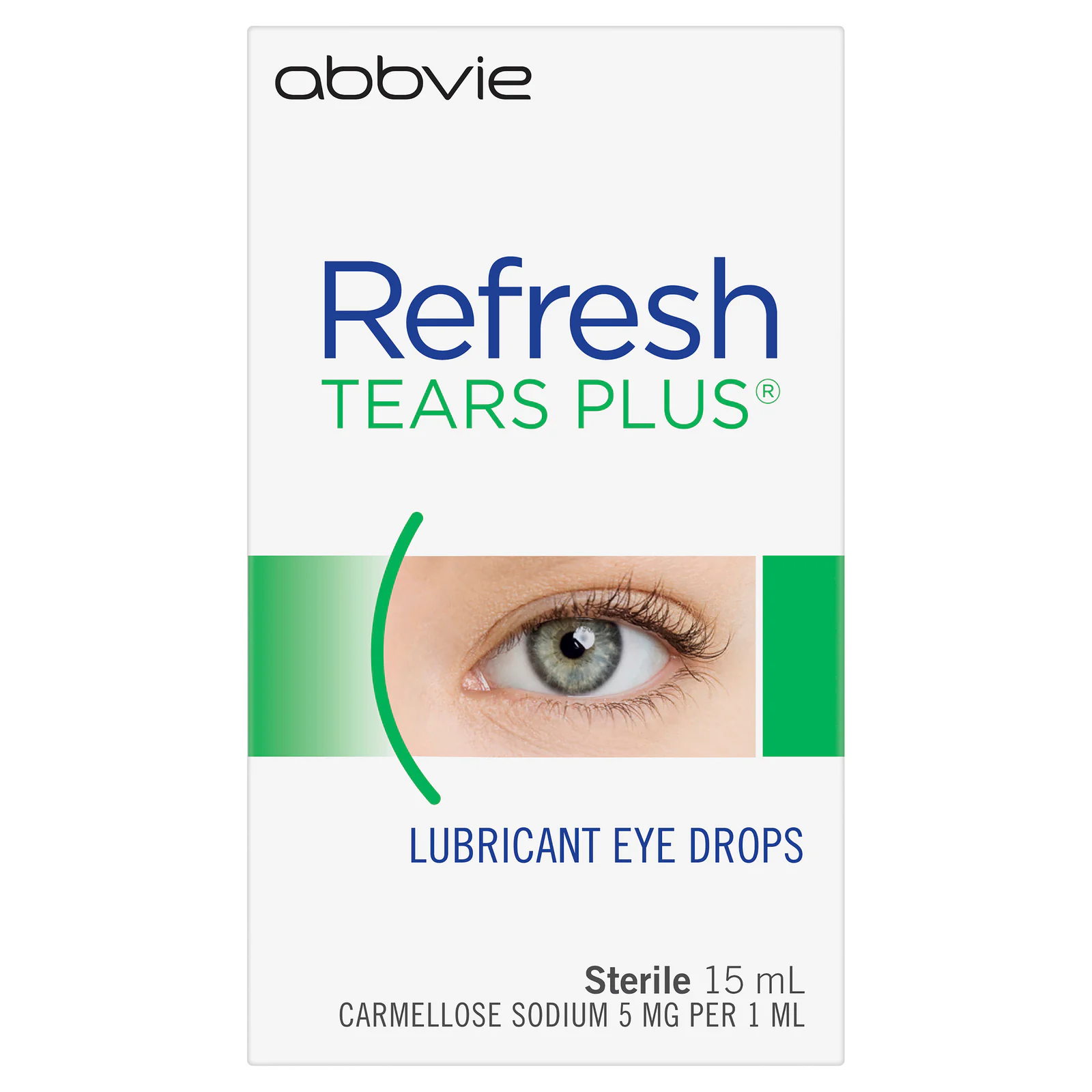 Refresh Tears Plus Eye Drops For Dry Irritated Eyes 5mg/ml - 15ml