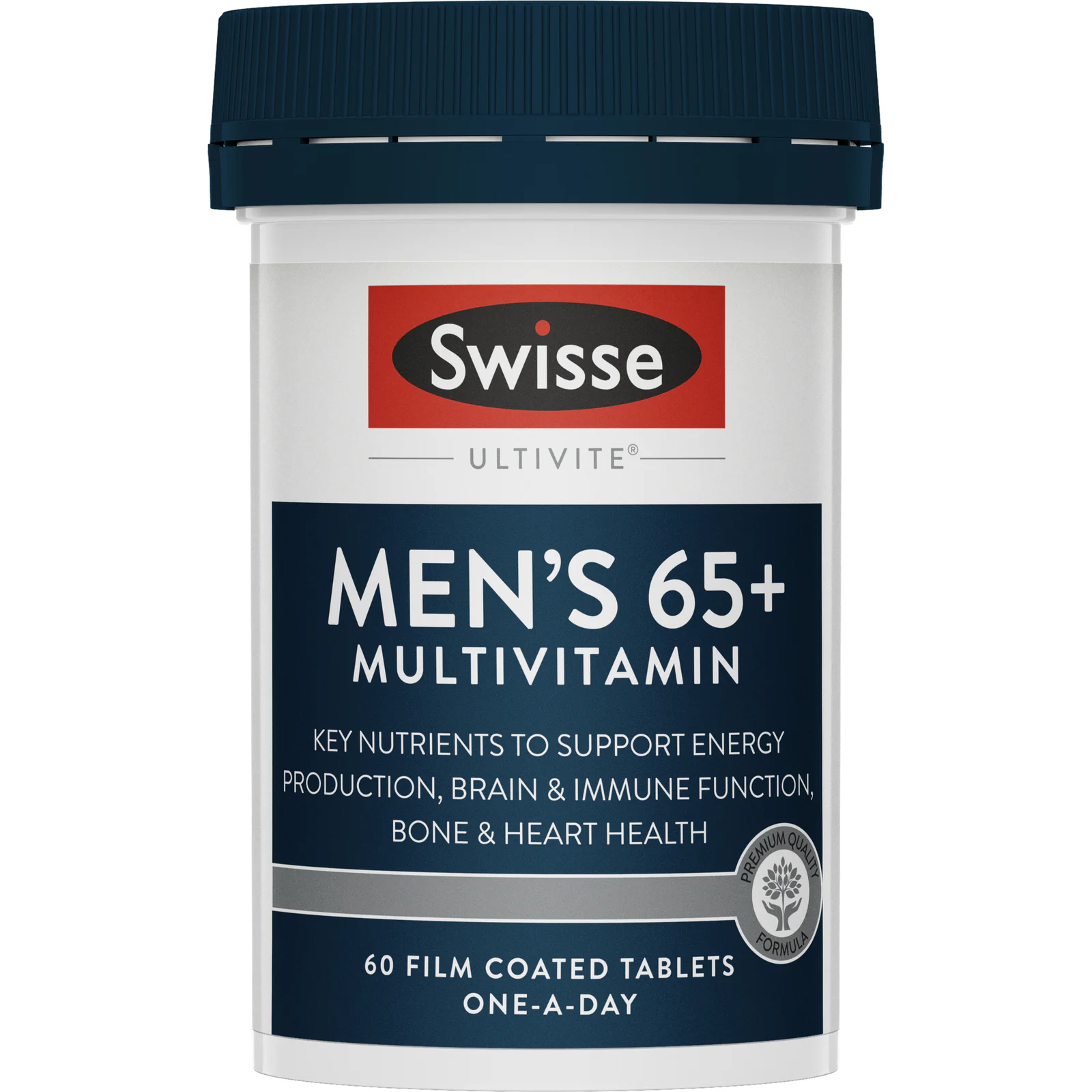 Swisse Ultivite Men's 65 + Multivitamin 60 tablets