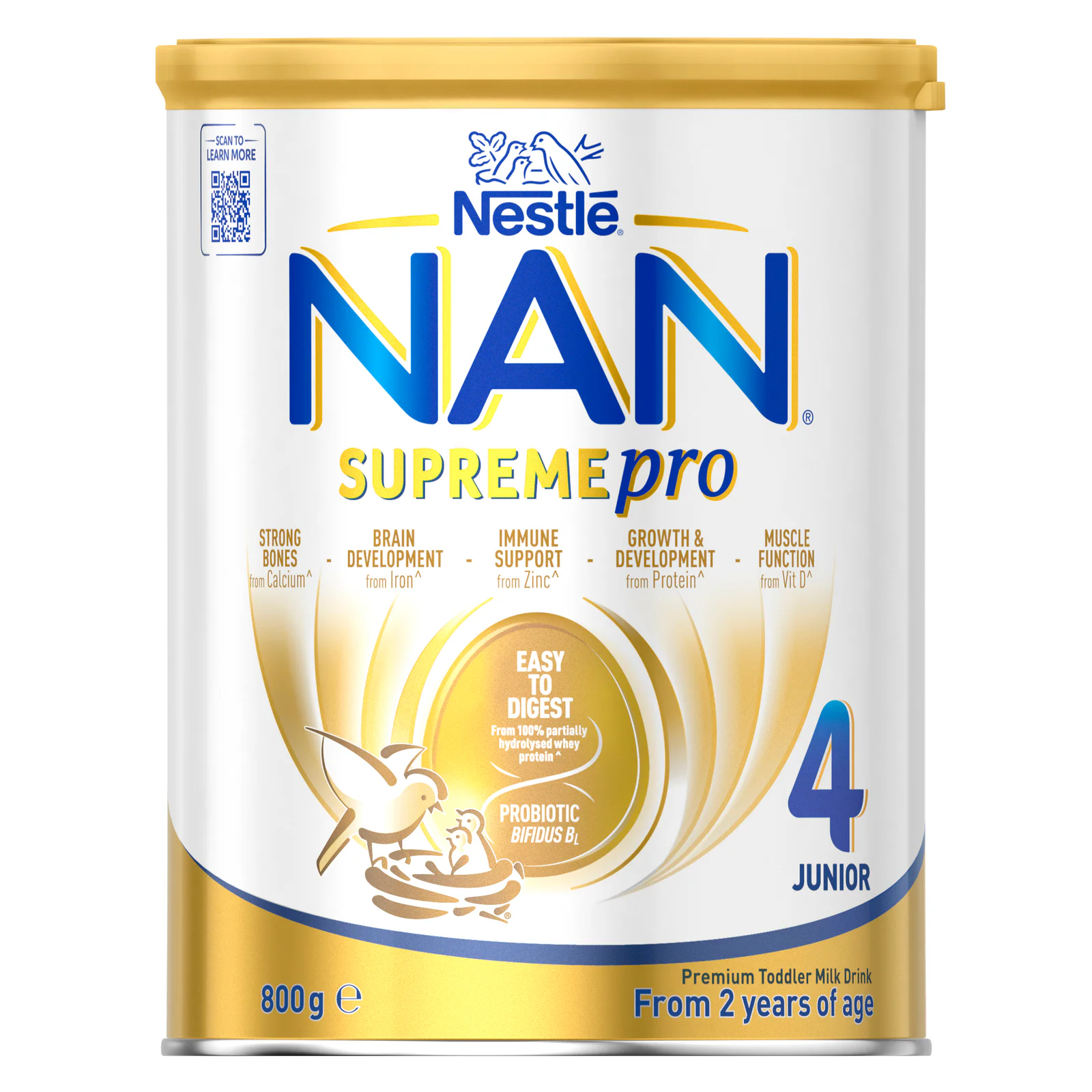 NAN SUPREMEPRO Stage 4 Toddler Milk Drink From 2 Years 800g