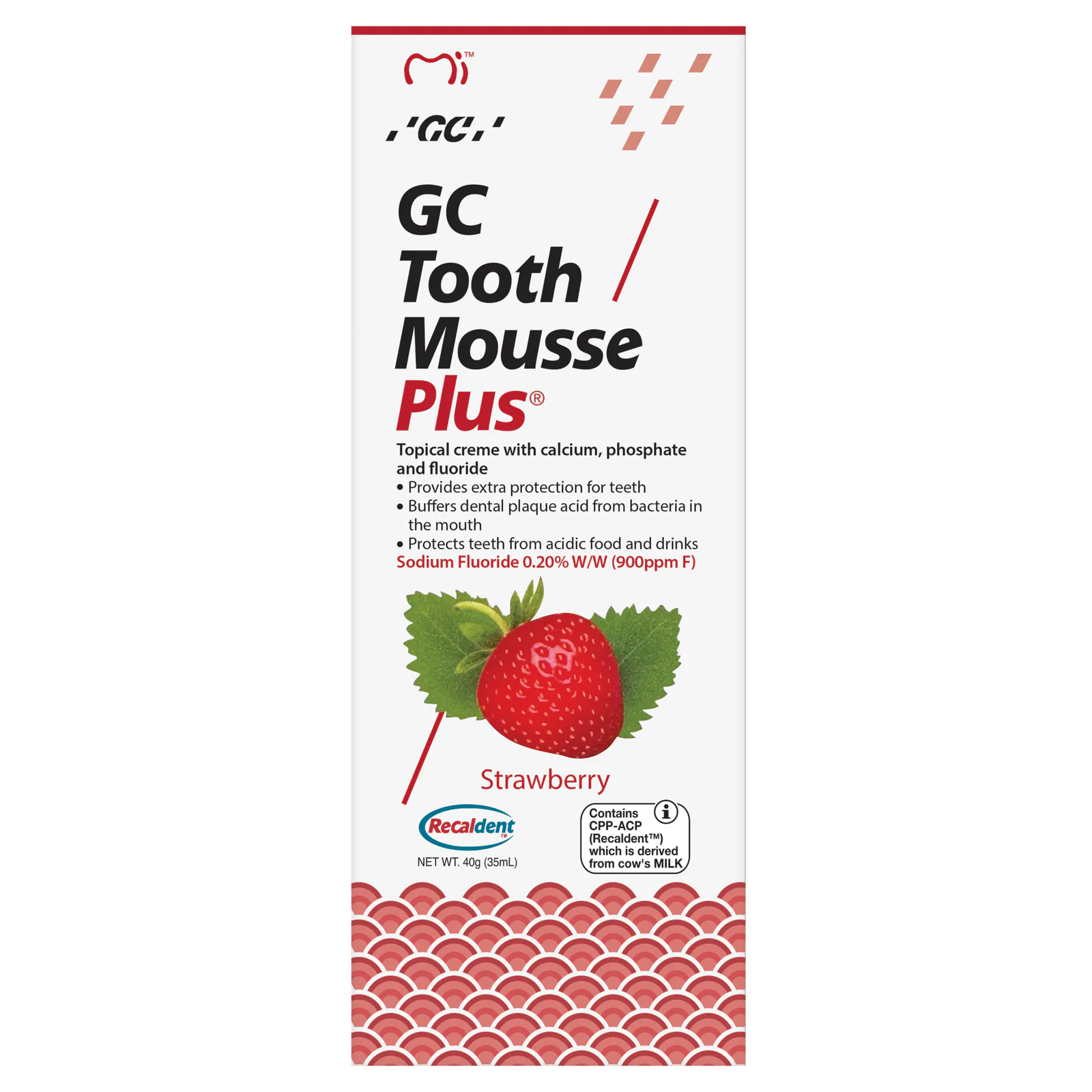 GC Tooth Mousse Plus Strawberry 40g