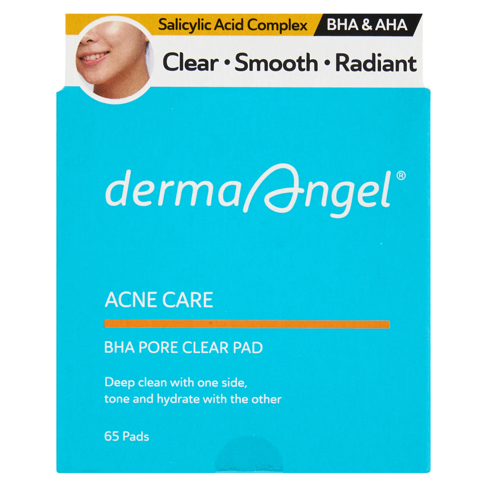 Derma Angel Pore Clear Pads 65 Pack