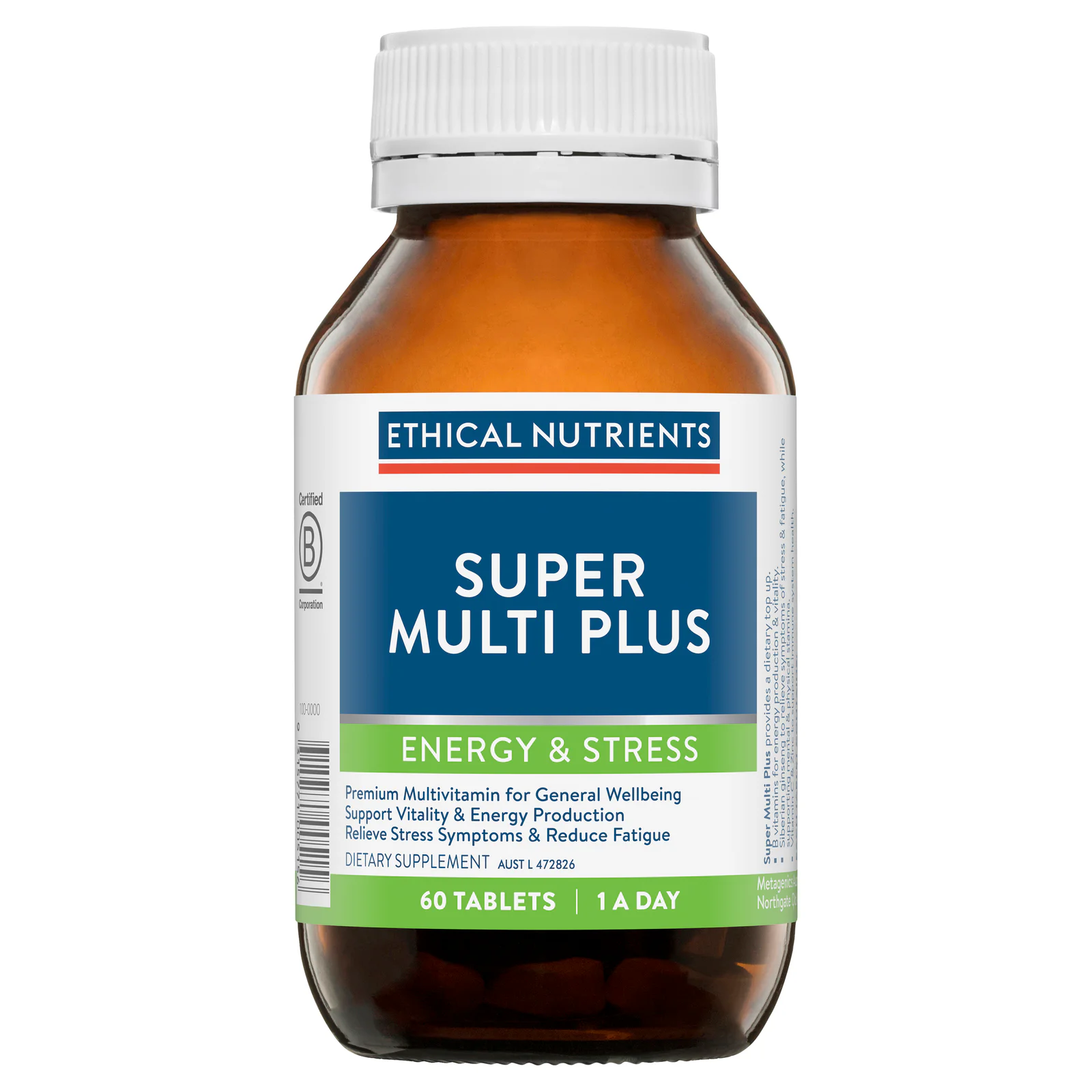 Ethical Nutrients Super Multi Plus 60 tablets